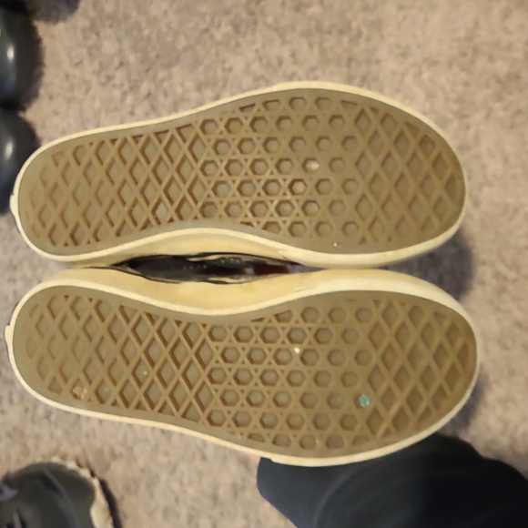 VANS kiss size 11 black & grey slip on - Picture 3 of 3